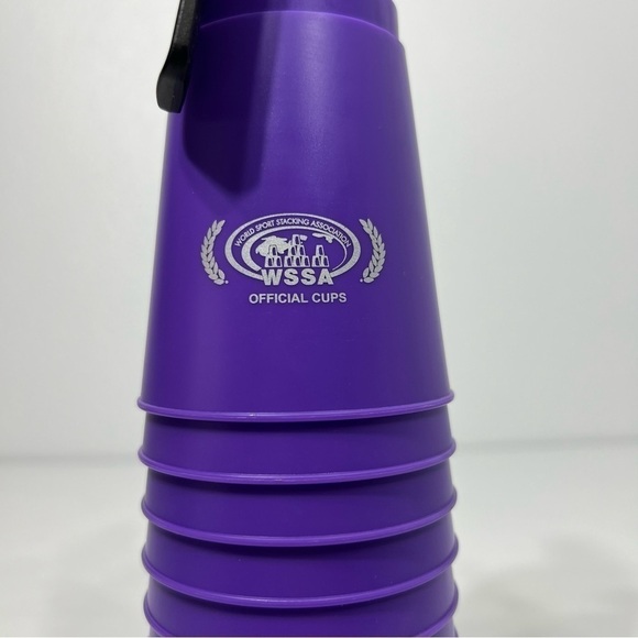 Speed Stacks Cups Purple Set of 12 Official Sport WSSA Unisex Stacking Cup Game - Picture 5 of 6